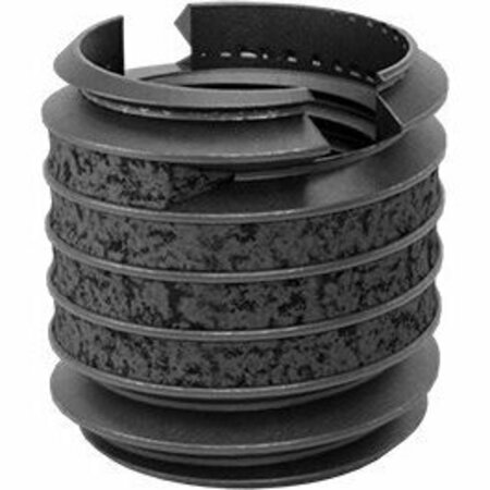 BSC PREFERRED Black-Phosphate Steel Thread-Locking Insert Easy-to-Install 1/2-20 Thread 5/8-11 Tap, 5PK 90259A169